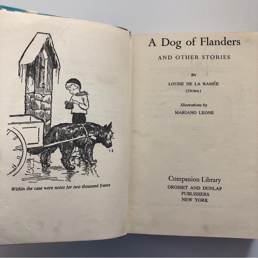 Vintage Companion Library Tom Sawyer Abroad and A Dog of Flanders 1965 - Picture 9 of 14